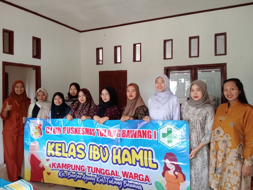 Kegiatan Posyandu Ibu Hamil di Kampung Tunggal Warga