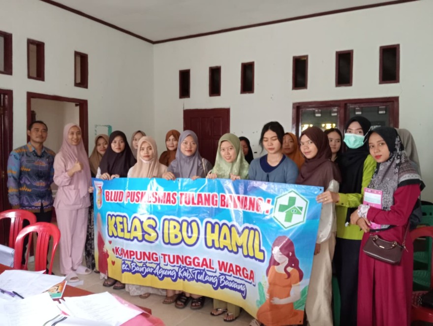 Kegiatan Posyandu Ibu Hamil di Kampung Tunggal Warga