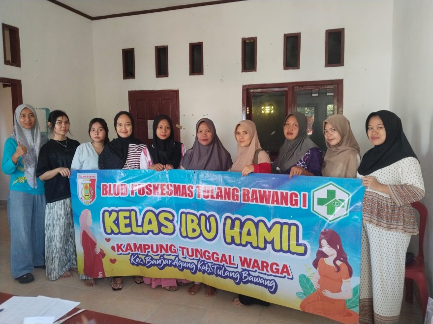 Kegiatan Posyandu Ibu Hamil Kampung Tunggal Warga